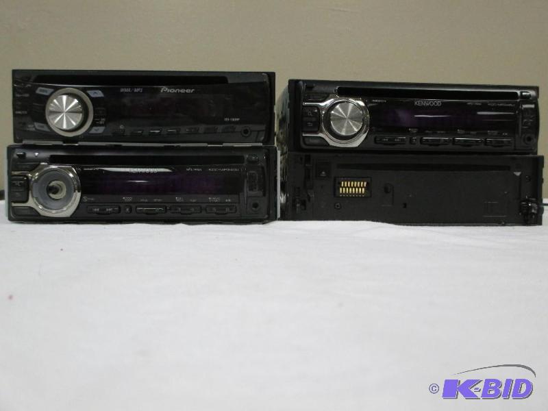 Lot of 4 Car Stereos