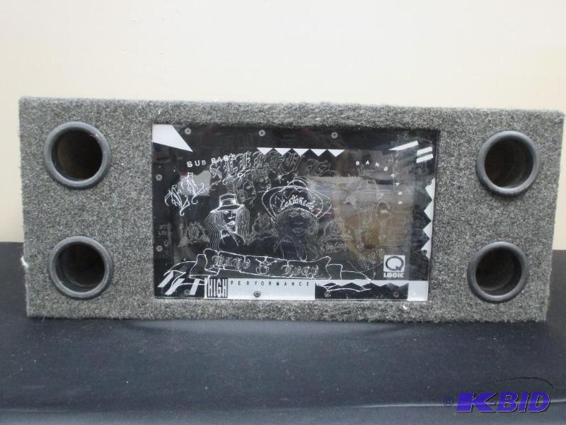 2 Subwoofer Speaker Box