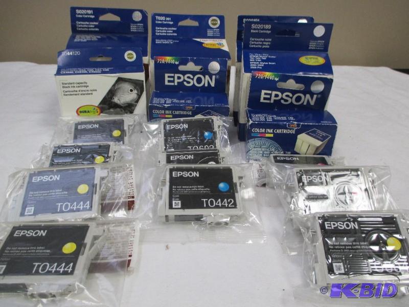 Lot of Epson Printer Ink