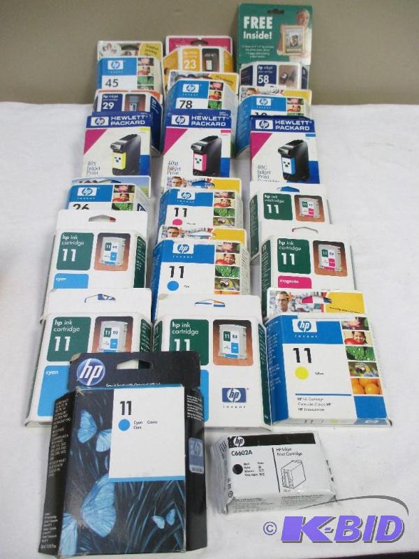 Lot of HP Printer Ink