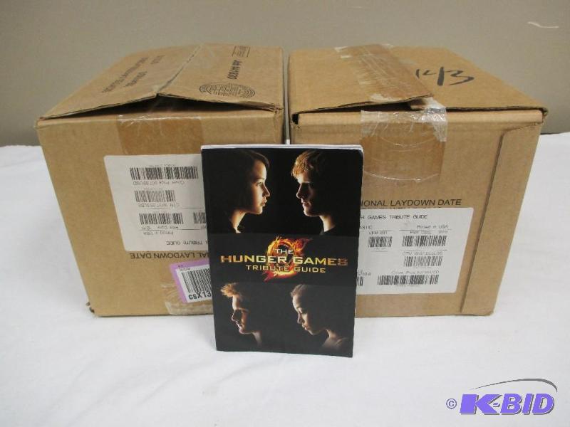Two Cases Hunger Games Tribute Guide Books