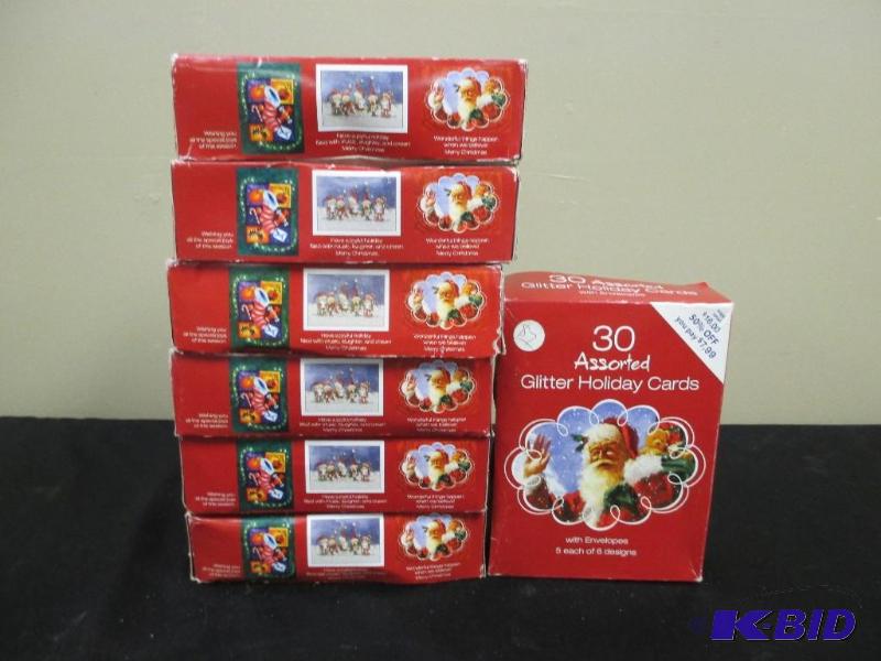 Lot of 7 boxes of Assorted Holiday cards