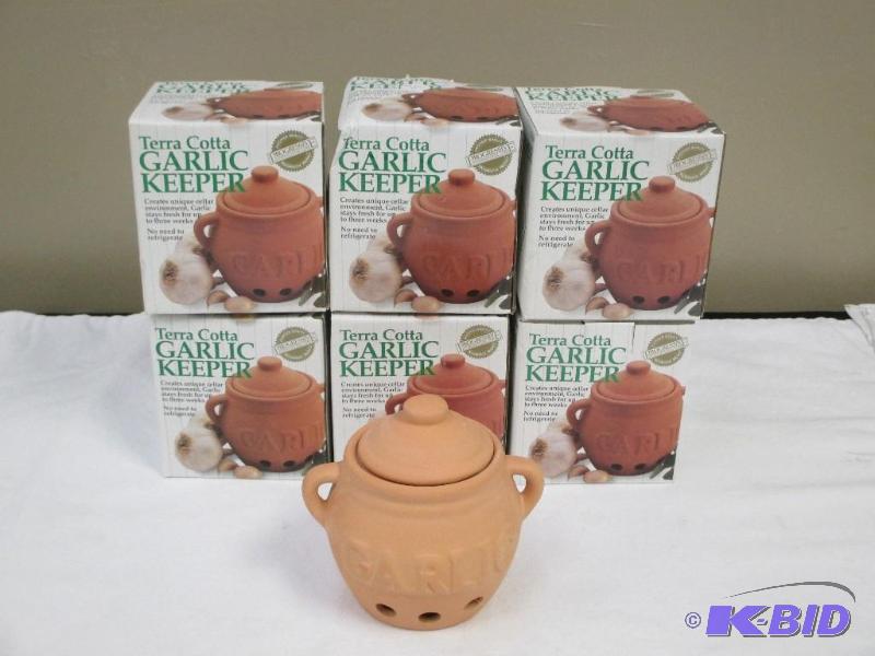 Lot of 6 new Garlic Keepers