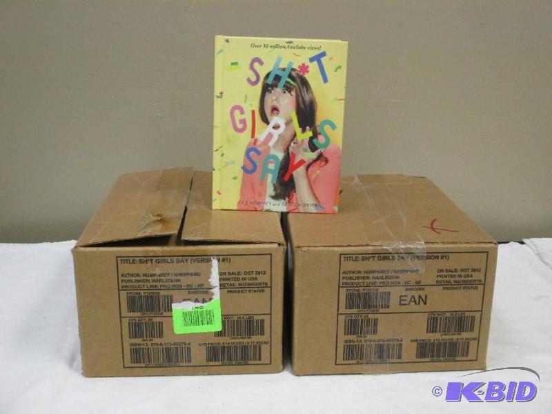 Lot of two new cases of Sht Girls Say books