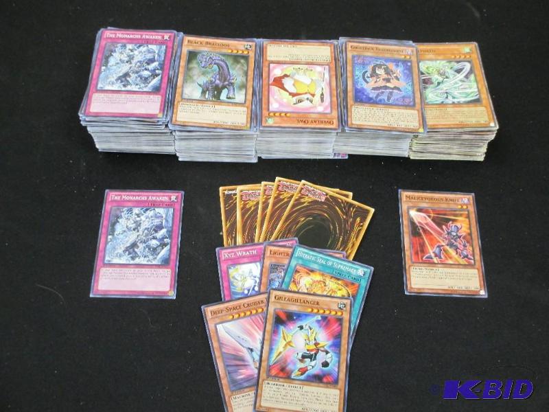 Mega lot of Yu g oh trading cards