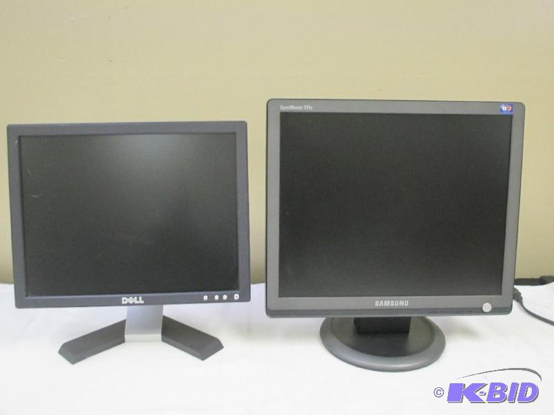 Dell & Samsung Computer Monitors