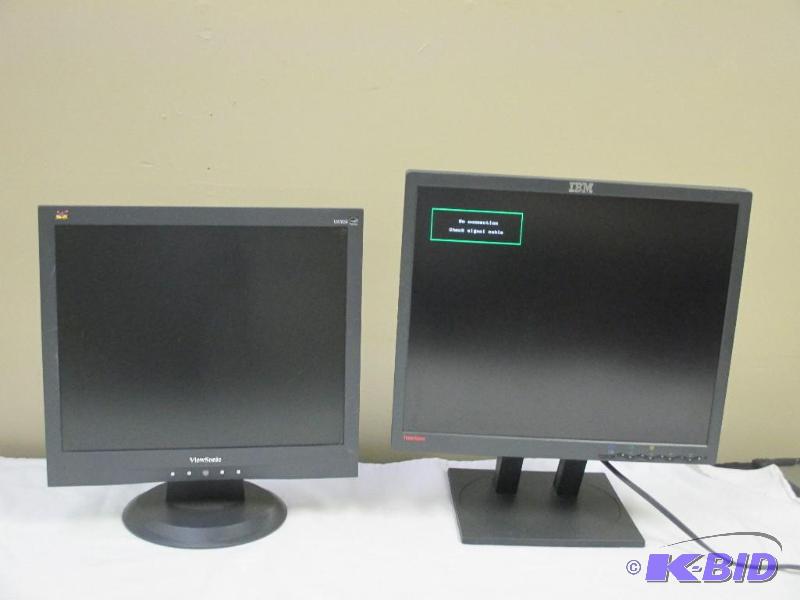 IBM & ViewSonic Computer Monitors