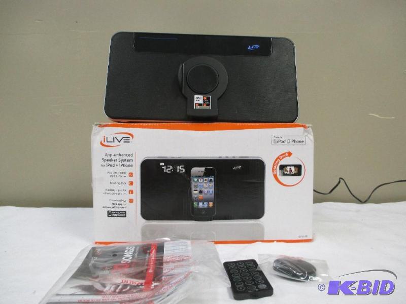 iLive App-Enhanced Speaker System For iPodiPhone