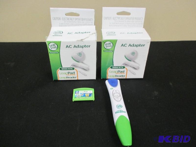 Leap Frog AC Adapters, Pen & ebook