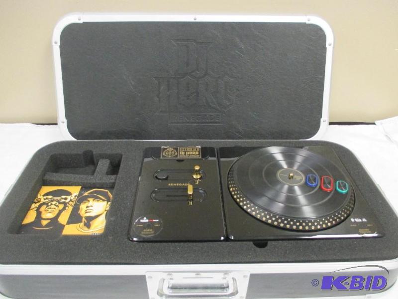 DJ Hero Renegade Turntable w Case