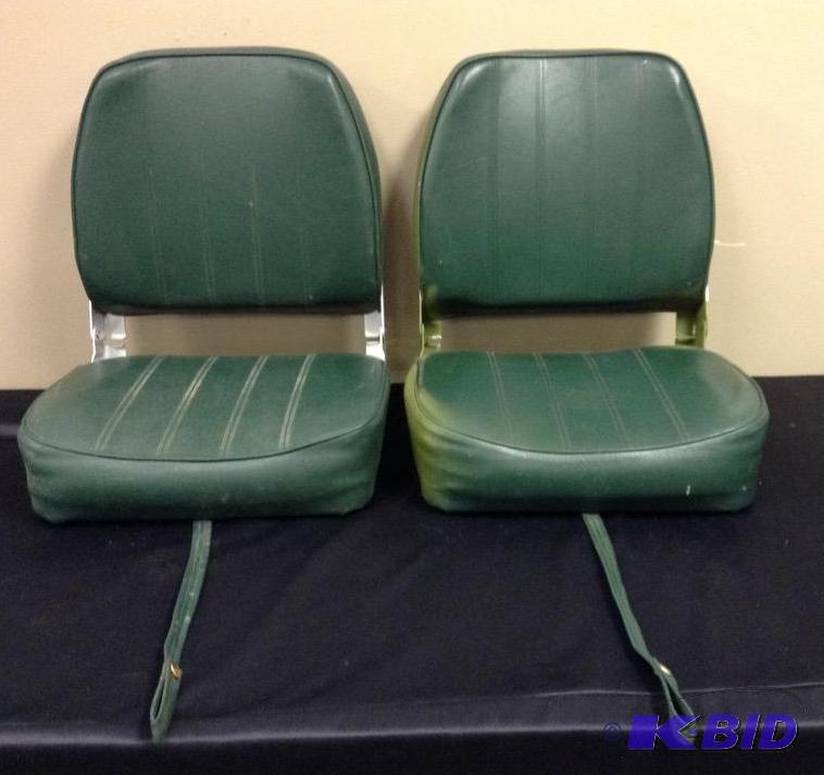lot 56 image: Two Folding Boat Seats