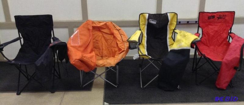 lot 58 image: 4 Camp Chairs