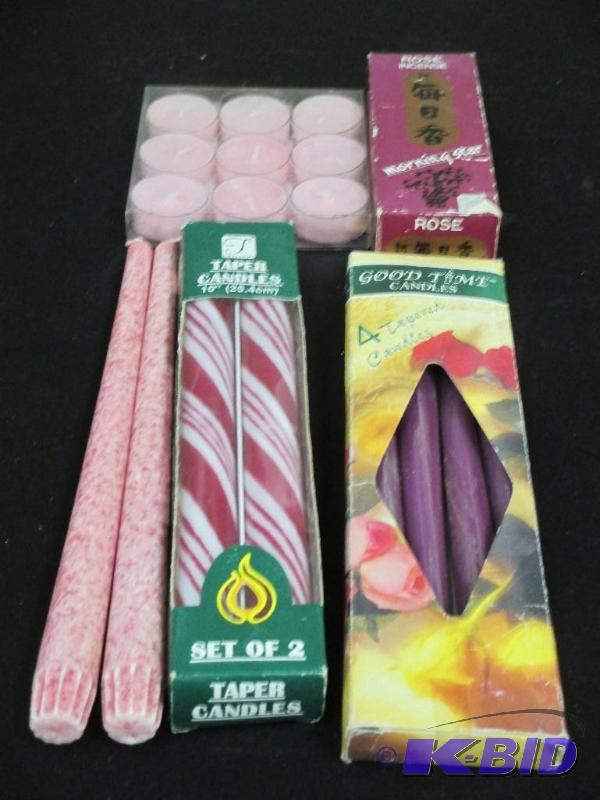 lot 7 image: Lot of Candles