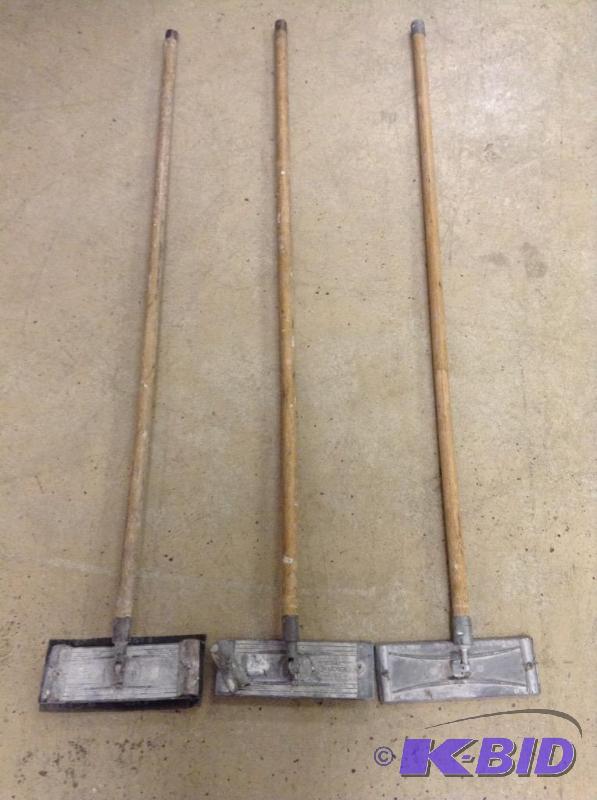 lot 80 image: 3 Long Handled Drywall Sanders