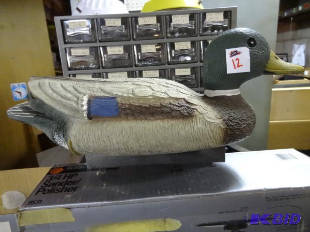 lot 12 image: Drake Decoy...