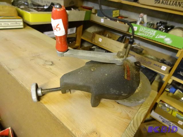 lot 145 image: Wissota Tool Grinder Model # WH5 Untested...