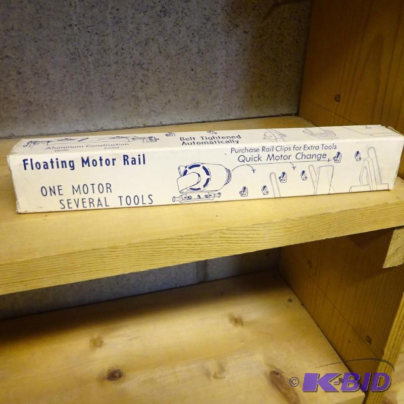 lot 170 image: Floating Motor Rail, Craftsman...