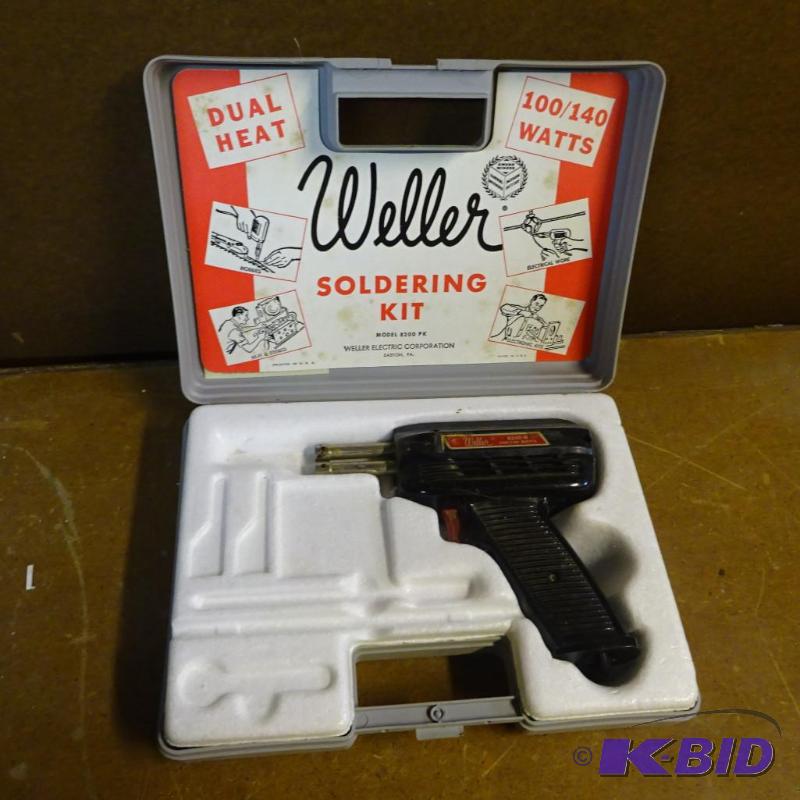 lot 175 image: Weller Soldering Kit 8200 N...