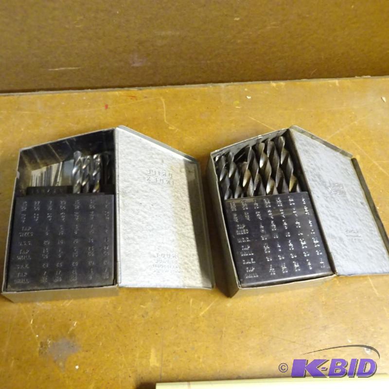lot 184 image: 2 Drill Bit Index Kits...
