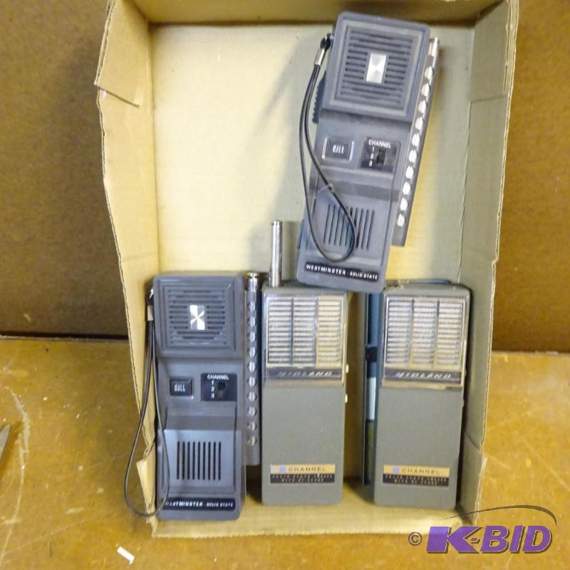 lot 199 image: Vintage Midland and Westminster Walkie Talkie...