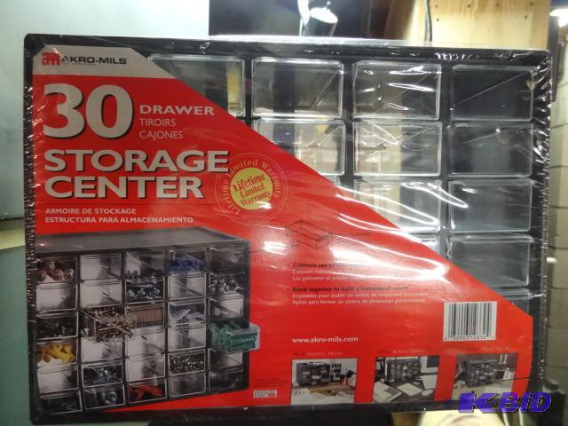 lot 2 image: 30 Drawer Storage Box No Contents 11 X 8 X 5...