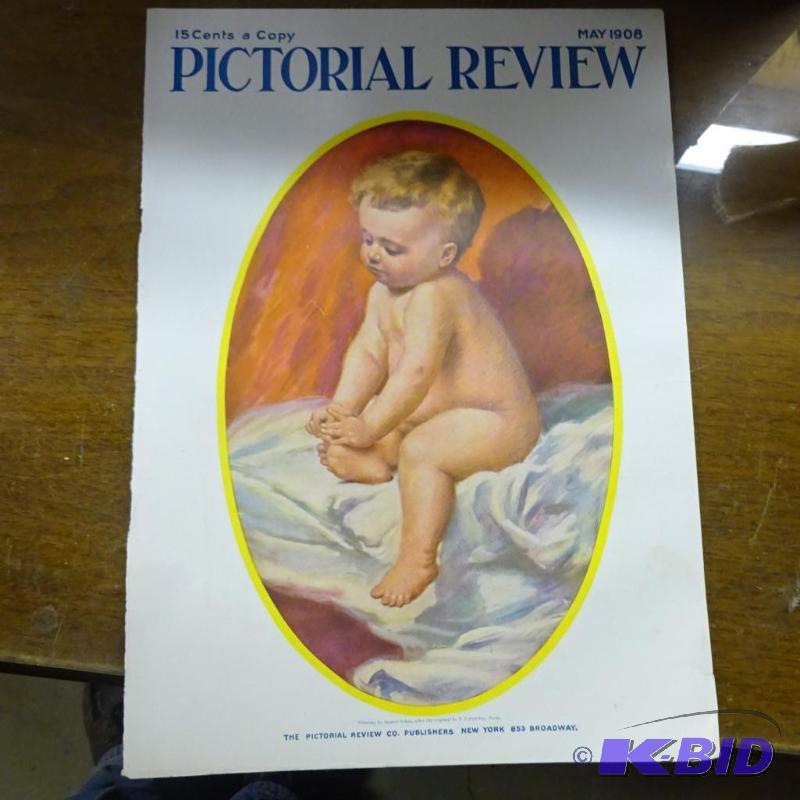 lot 212 image: Vintage Magazine Front Cover...