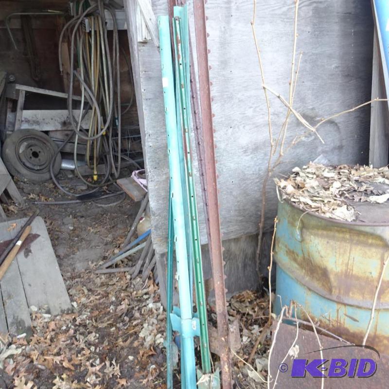 lot 261 image: Misc Fence Posts. Most are in the Ground. Sho...