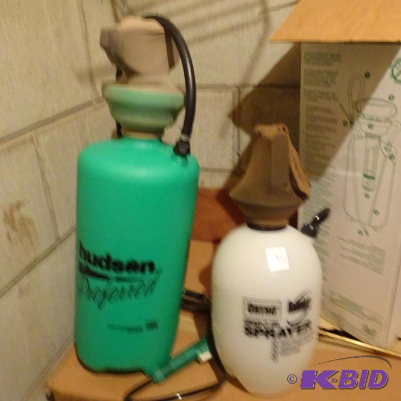 lot 284 image: 2 Hand Sprayers Stored Inside....