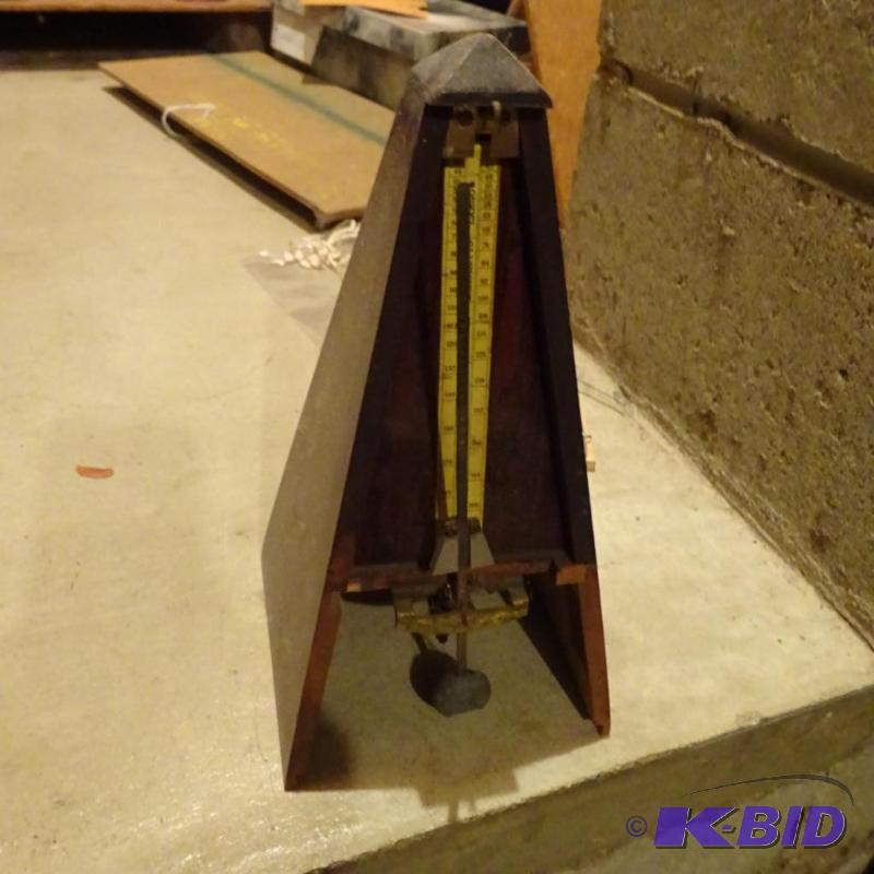 lot 308 image: Vintage Metronome...