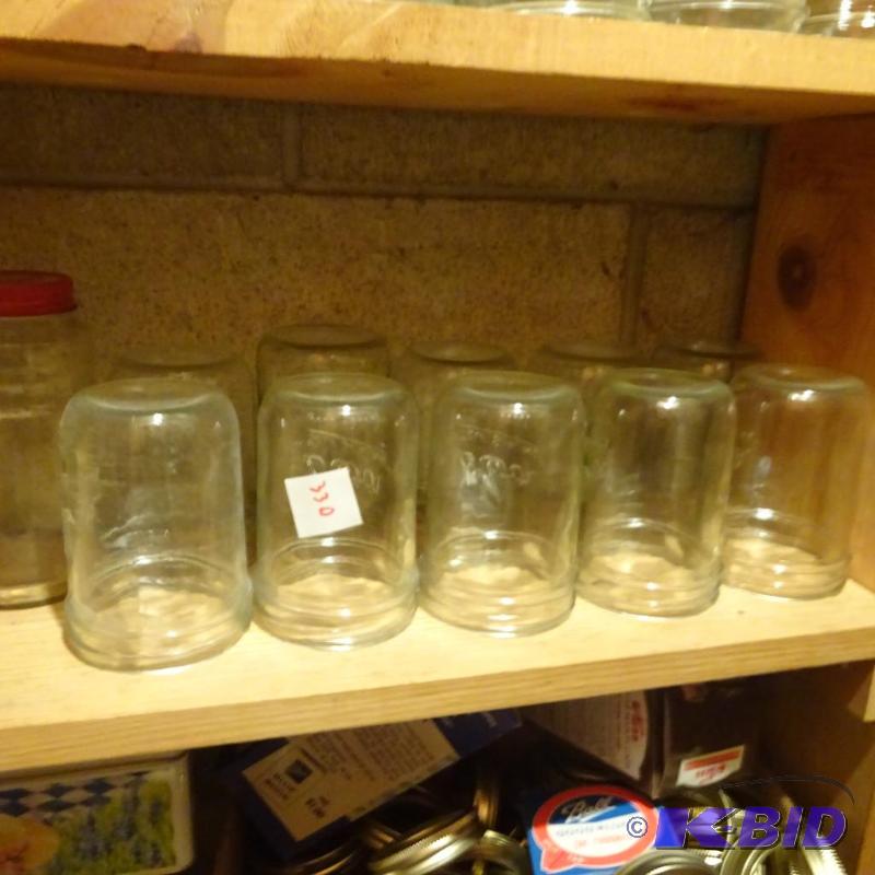 lot 330 image: Misc Canning Jars...