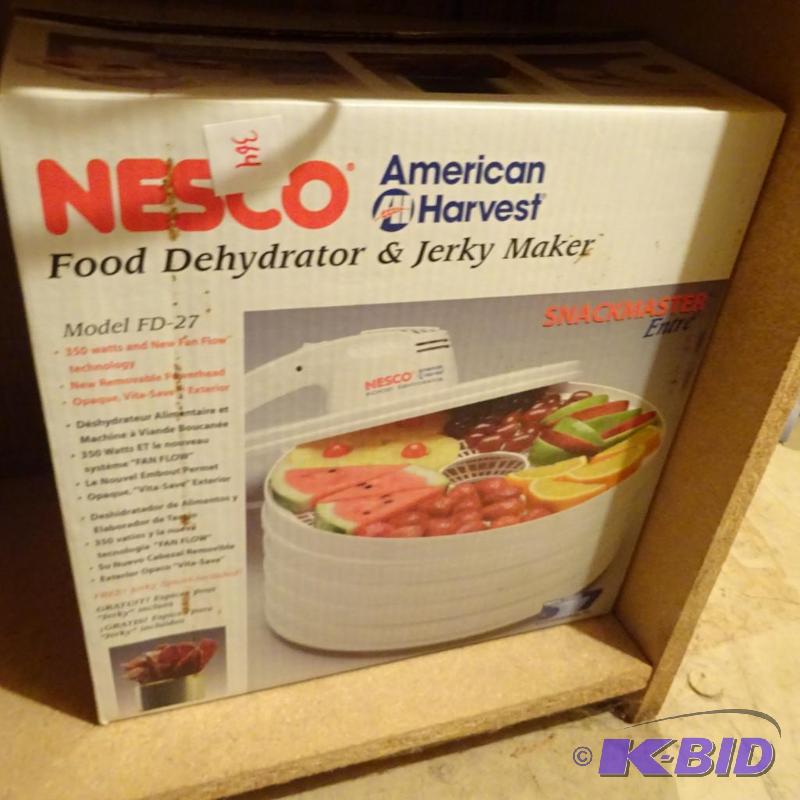 lot 364 image: Nexd Food Dehydrator and Jerky Maker...