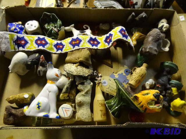 lot 59 image: Misc Knick Knacks Vintage Rooster...