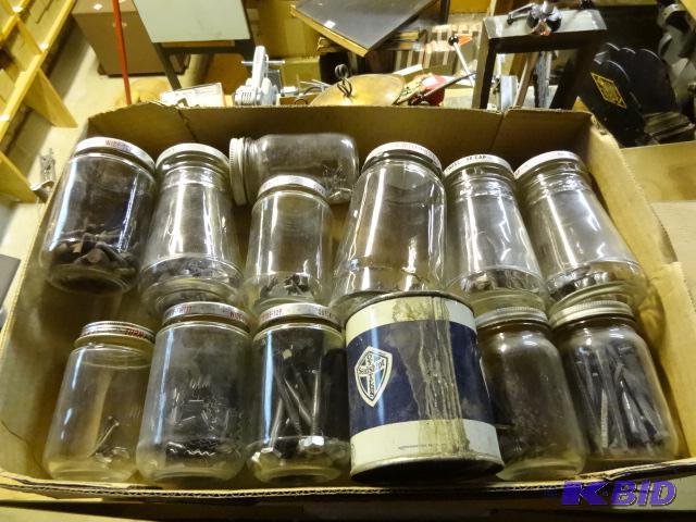 lot 64 image: Lot of Jars with Misc Hardware...