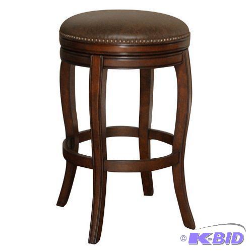 lot 119 image: American Heritage Billiards Wilmington Swivel Counter Stool