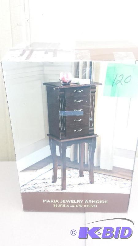 lot 120 image: Maria Jewelery Armoire