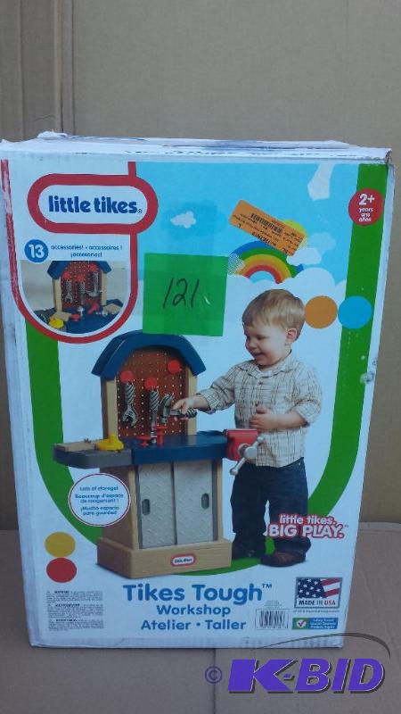 lot 121 image: Little Tikes Tough Workshop