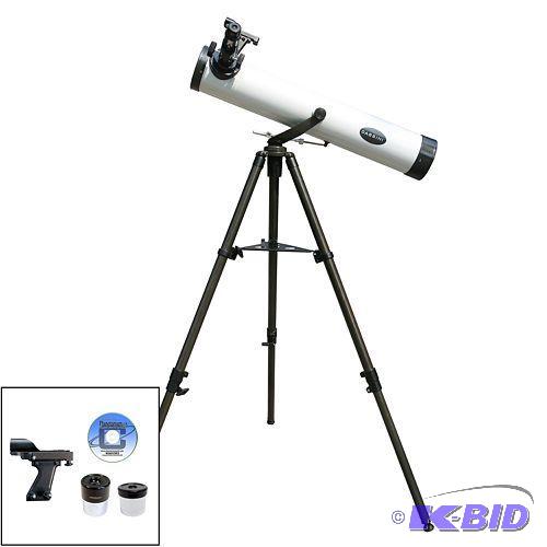 lot 125 image: Cassini 800mm x 80mm Reflector Telescope new