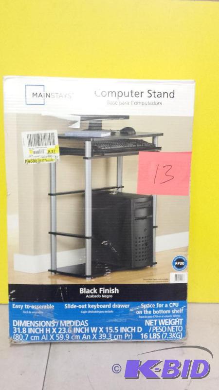 lot 13 image: Mainstay  Computer Stand
