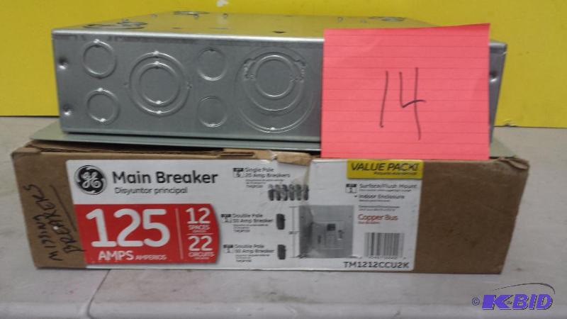 lot 14 image: Main Breaker Box