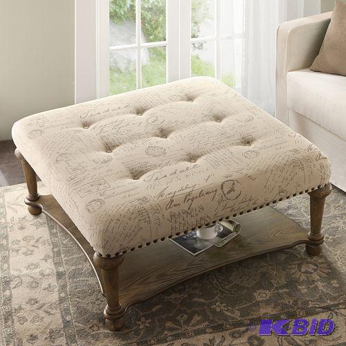 lot 161 image: Madison Park Darcy cocktail ottoman