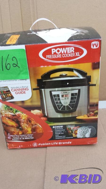 lot 162 image: Power Pressure Cooker XL