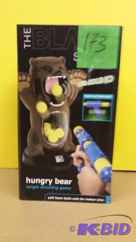 lot 173 image: The Black series Humgry Bear Target Game