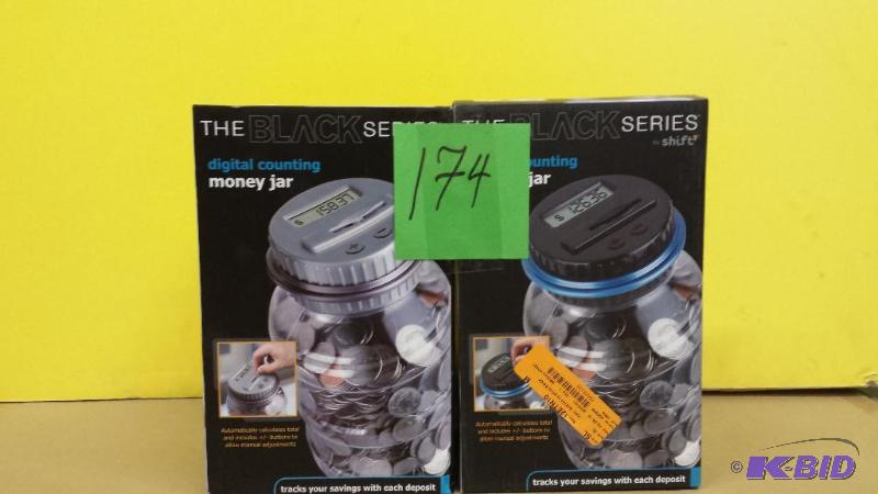 lot 174 image: Lot of 2 Money Jars