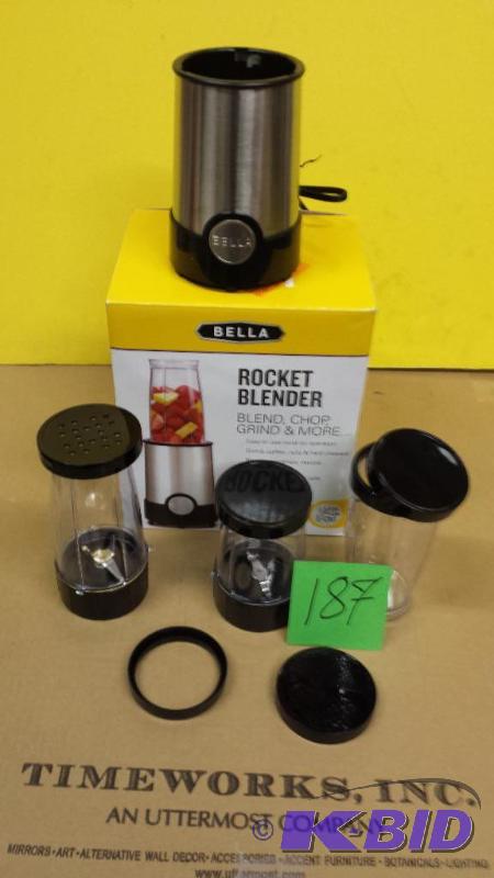 lot 187 image: Bella Rocket Blender