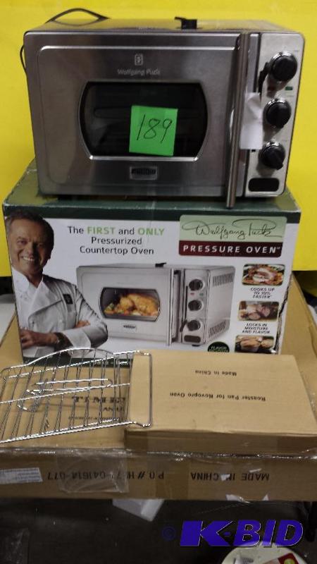 lot 189 image: Wolfgang Puck Preassure Oven