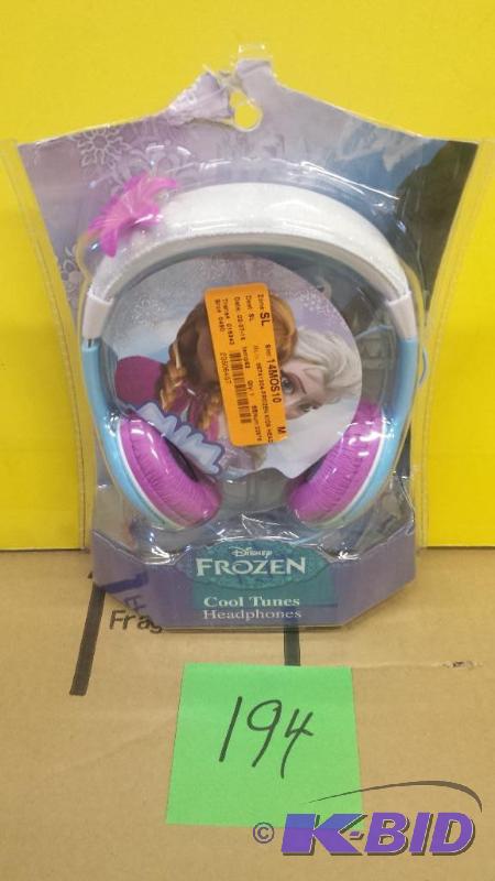 lot 194 image: Frozen Cool tunes Headphones