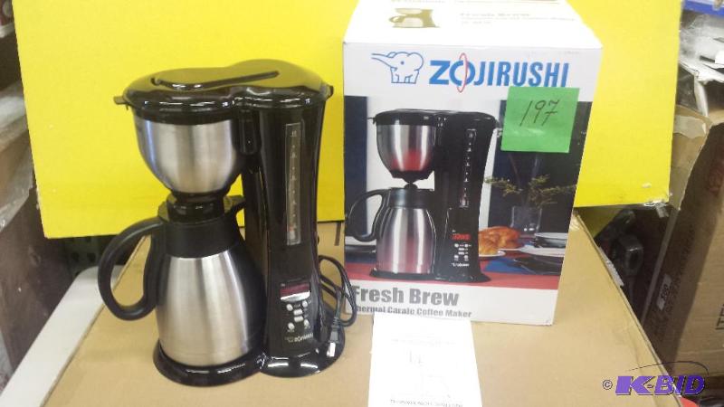 lot 197 image: Zojirushi Coffee Maker