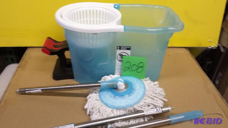 lot 208 image: Spin Mop