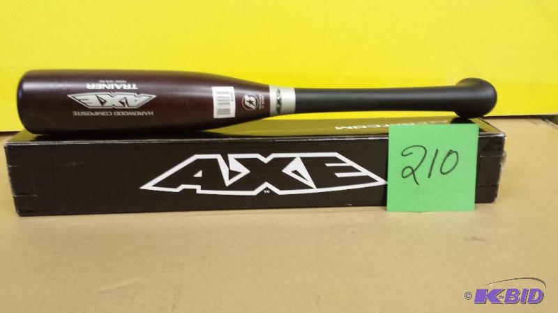 lot 210 image: Axe Beisball Bat
