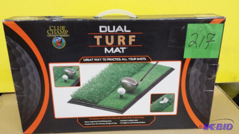 lot 217 image: Dual Turf Mat